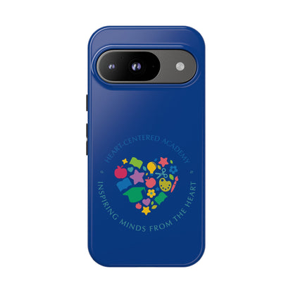Heart Center Academy Tough Cases: Inspiring Minds Phone Case, Teacher Gift, School Supplies, Everyday Use, Back to School, Unique Phone Accessories