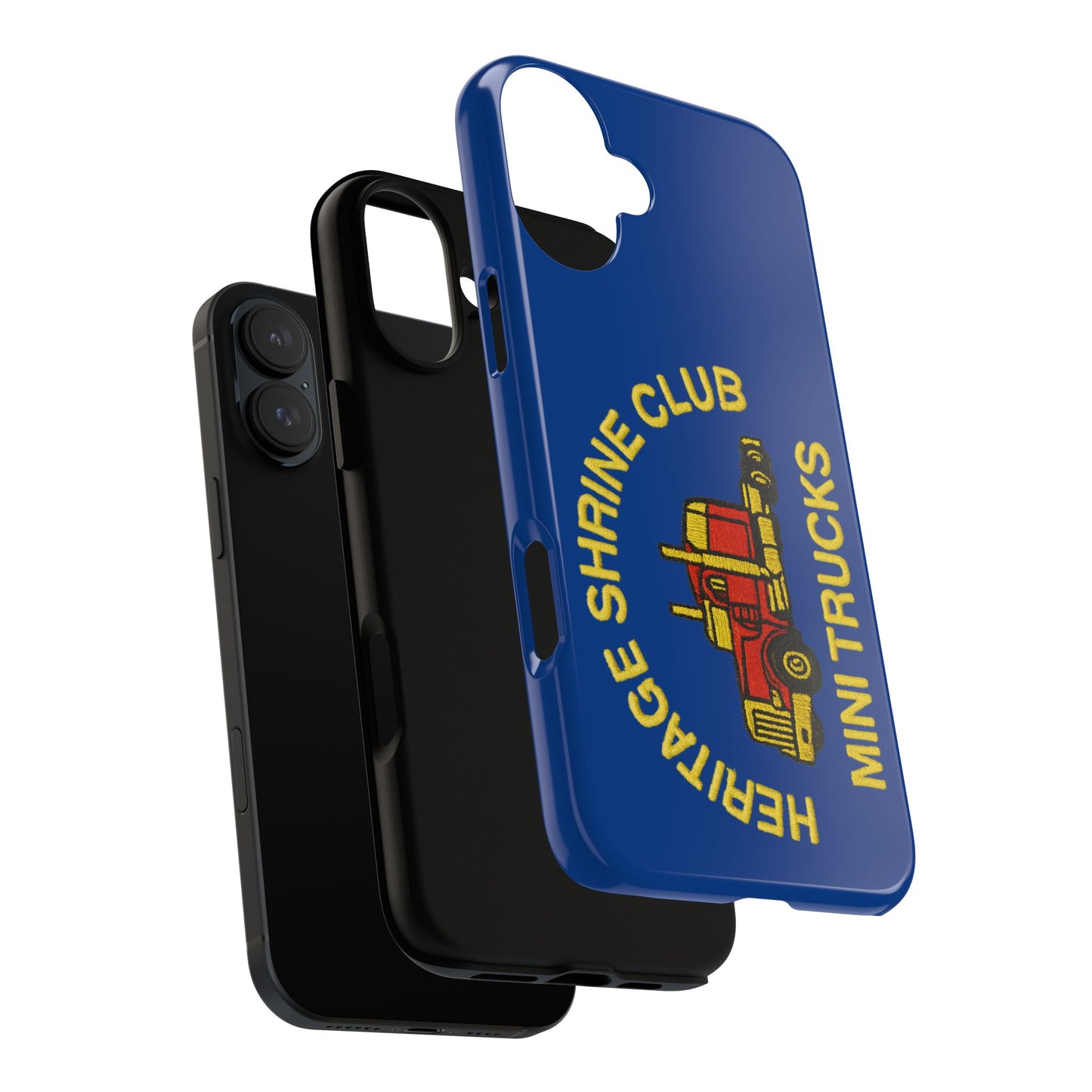 Heritage Shrine Club Mini Trucks Phone Case, Tough Phone Cover, Heritage Shrine Club Gift, Retro Truck Accessories, Car Enthusiast Case