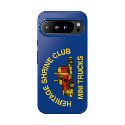 Heritage Shrine Club Mini Trucks Phone Case, Tough Phone Cover, Heritage Shrine Club Gift, Retro Truck Accessories, Car Enthusiast Case