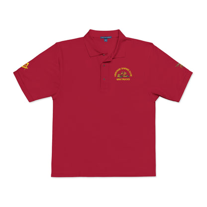 Heritage Shrine Club Logo Embroidered Unisex Polo Shirt, Casual Shirt,