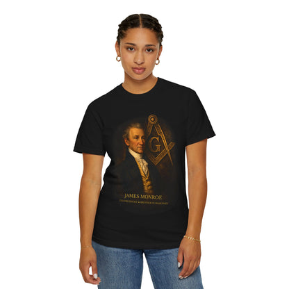 James Monroe – Brother in Masonry | Historic Portrait T-Shirt