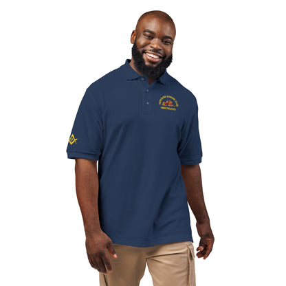 Heritage Shrine Club Logo Embroidered Unisex Polo Shirt, Casual Shirt,