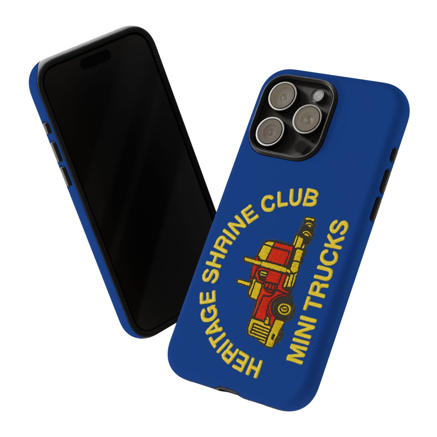 Heritage Shrine Club Mini Trucks Phone Case, Tough Phone Cover, Heritage Shrine Club Gift, Retro Truck Accessories, Car Enthusiast Case