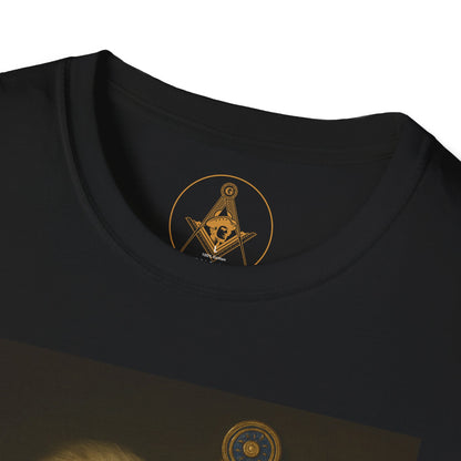 James Monroe Masonic Unisex T-Shirt | Masonic Apparel, Gift for Freemasons, Classic Graphic Tee, Unique Masonic Shirt, Lodge Meeting Wear