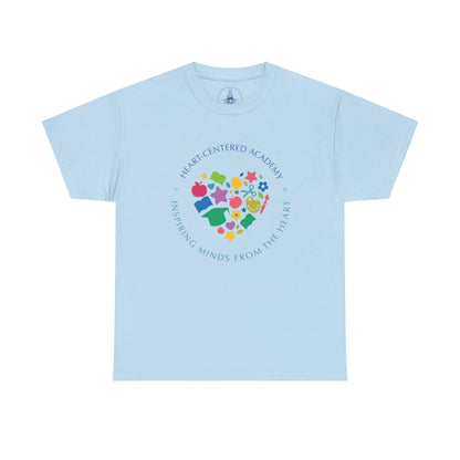 Heart-Centered National Empowering Minds Tee, Meaningful Gift, Unisex Cotton Shirt, Mindfulness Apparel, Inspirational Top