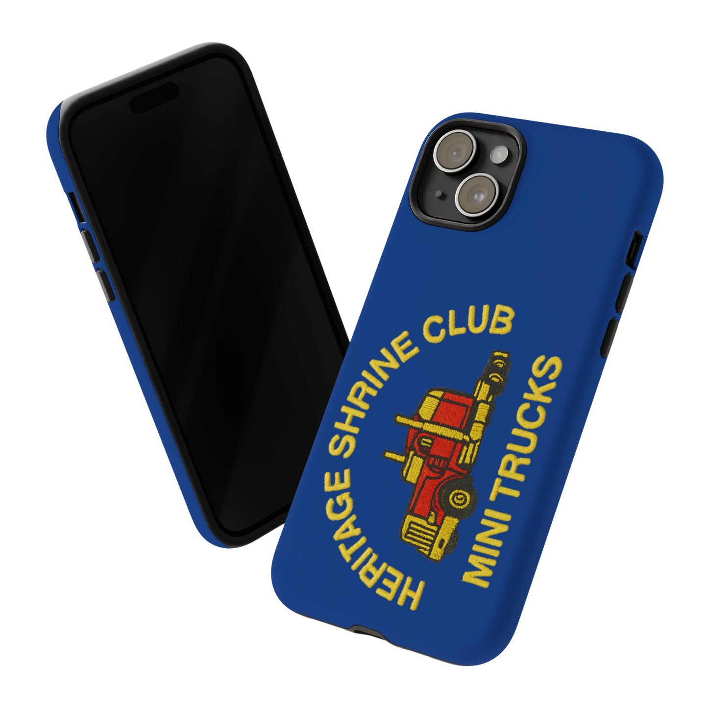 Heritage Shrine Club Mini Trucks Phone Case, Tough Phone Cover, Heritage Shrine Club Gift, Retro Truck Accessories, Car Enthusiast Case