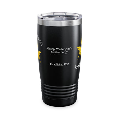 Fredericksburg Ringneck Tumbler - 20oz Masonic Travel Mug