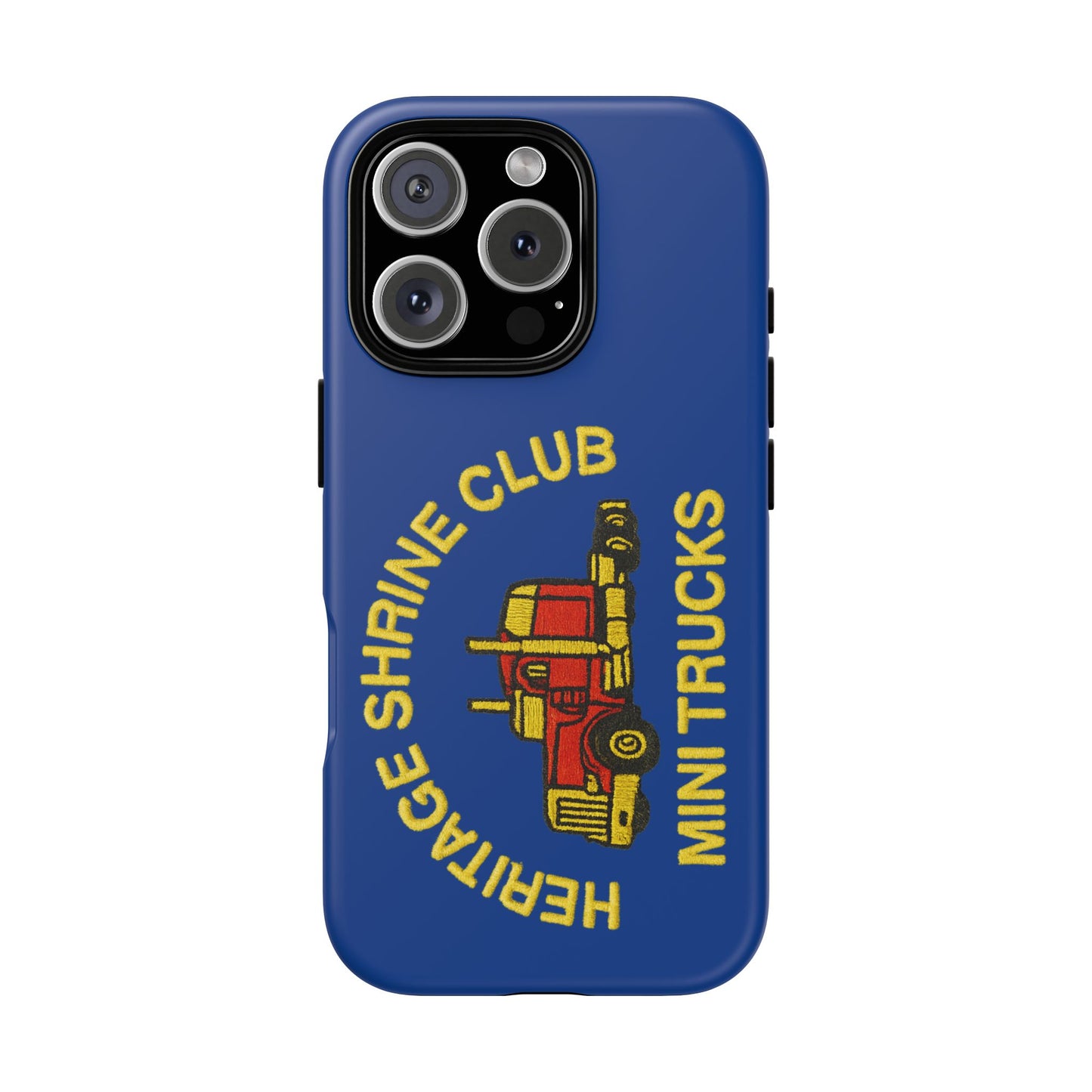 Heritage Shrine Club Mini Trucks Phone Case, Tough Phone Cover, Heritage Shrine Club Gift, Retro Truck Accessories, Car Enthusiast Case