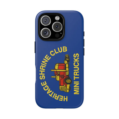 Heritage Shrine Club Mini Trucks Phone Case, Tough Phone Cover, Heritage Shrine Club Gift, Retro Truck Accessories, Car Enthusiast Case