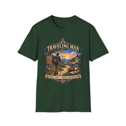 Traveling Man – Masonic T-Shirt