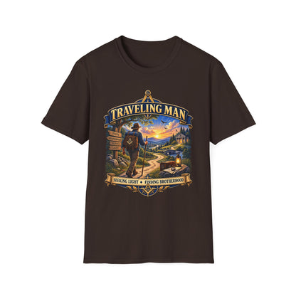 Traveling Man – Masonic T-Shirt