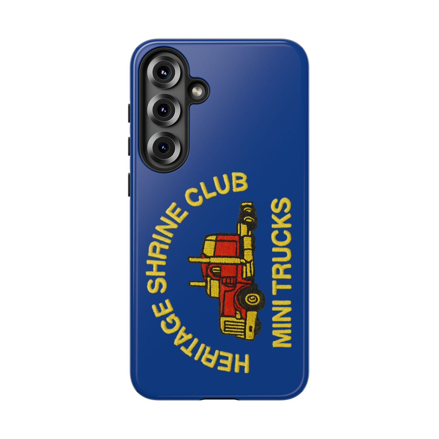 Heritage Shrine Club Mini Trucks Phone Case, Tough Phone Cover, Heritage Shrine Club Gift, Retro Truck Accessories, Car Enthusiast Case