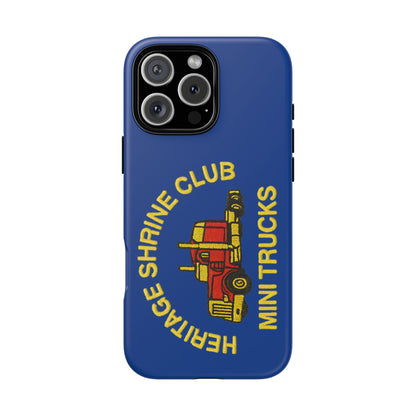 Heritage Shrine Club Mini Trucks Phone Case, Tough Phone Cover, Heritage Shrine Club Gift, Retro Truck Accessories, Car Enthusiast Case
