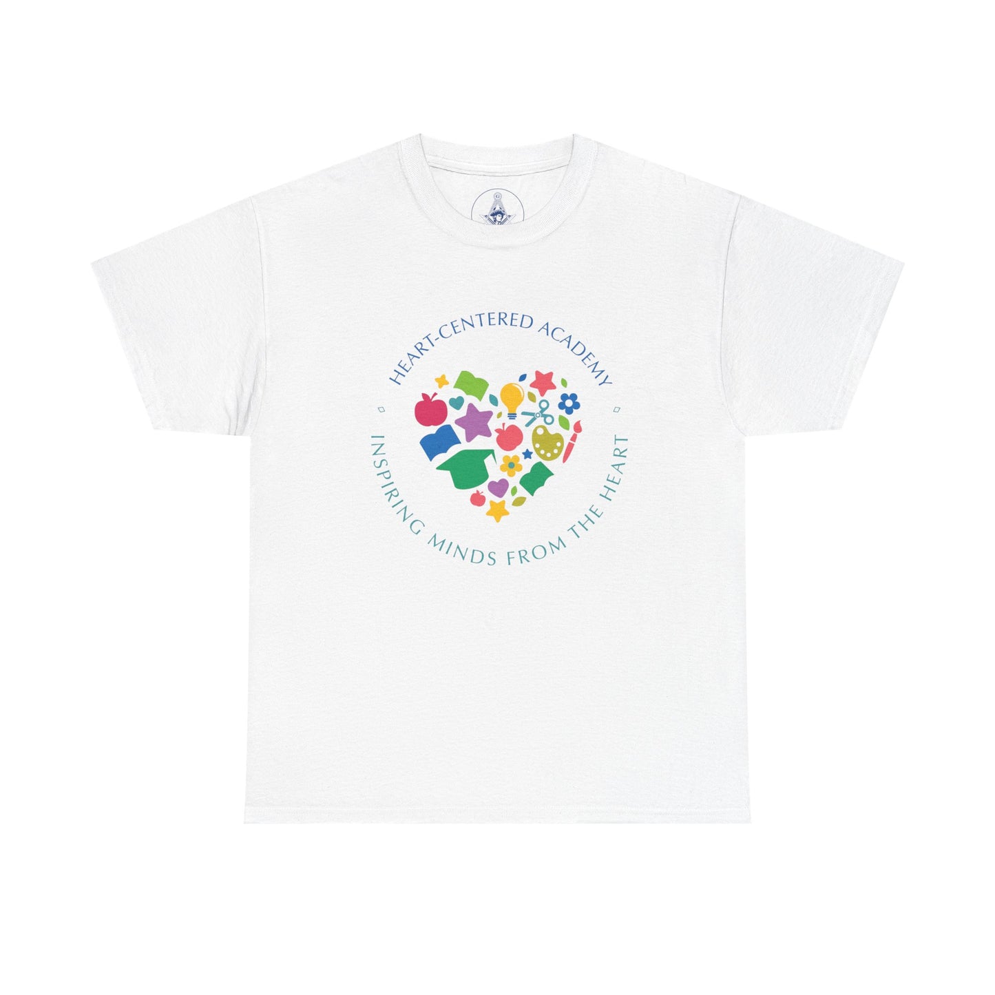 Heart-Centered National Empowering Minds Tee, Meaningful Gift, Unisex Cotton Shirt, Mindfulness Apparel, Inspirational Top