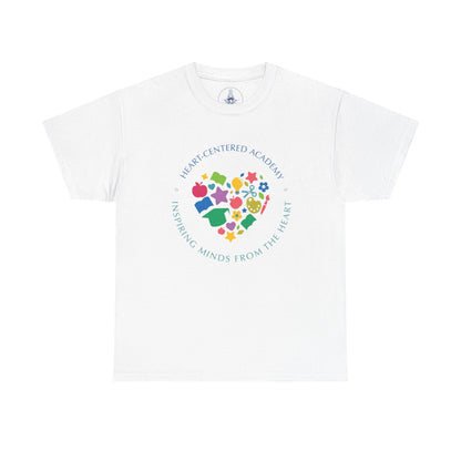 Heart-Centered National Empowering Minds Tee, Meaningful Gift, Unisex Cotton Shirt, Mindfulness Apparel, Inspirational Top
