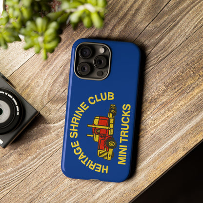 Heritage Shrine Club Mini Trucks Phone Case, Tough Phone Cover, Heritage Shrine Club Gift, Retro Truck Accessories, Car Enthusiast Case