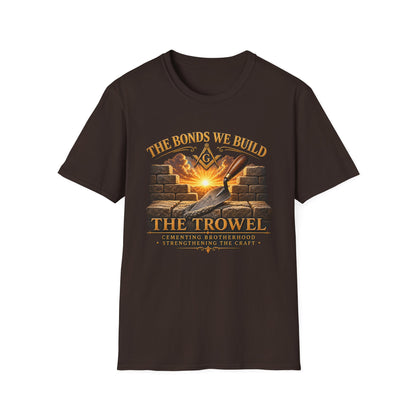 The Bonds We Build – The Trowel Masonic T-Shirt