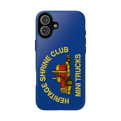 Heritage Shrine Club Mini Trucks Phone Case, Tough Phone Cover, Heritage Shrine Club Gift, Retro Truck Accessories, Car Enthusiast Case
