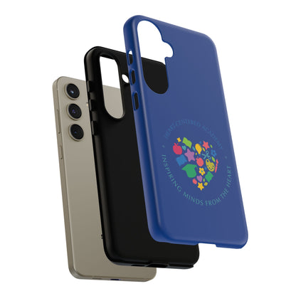 Heart Center Academy Tough Cases: Inspiring Minds Phone Case, Teacher Gift, School Supplies, Everyday Use, Back to School, Unique Phone Accessories