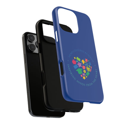 Heart Center Academy Tough Cases: Inspiring Minds Phone Case, Teacher Gift, School Supplies, Everyday Use, Back to School, Unique Phone Accessories