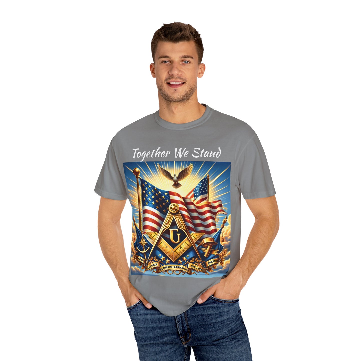 Dyed T-Shirt - Together We Stand