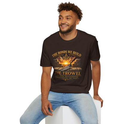 The Bonds We Build – The Trowel Masonic T-Shirt