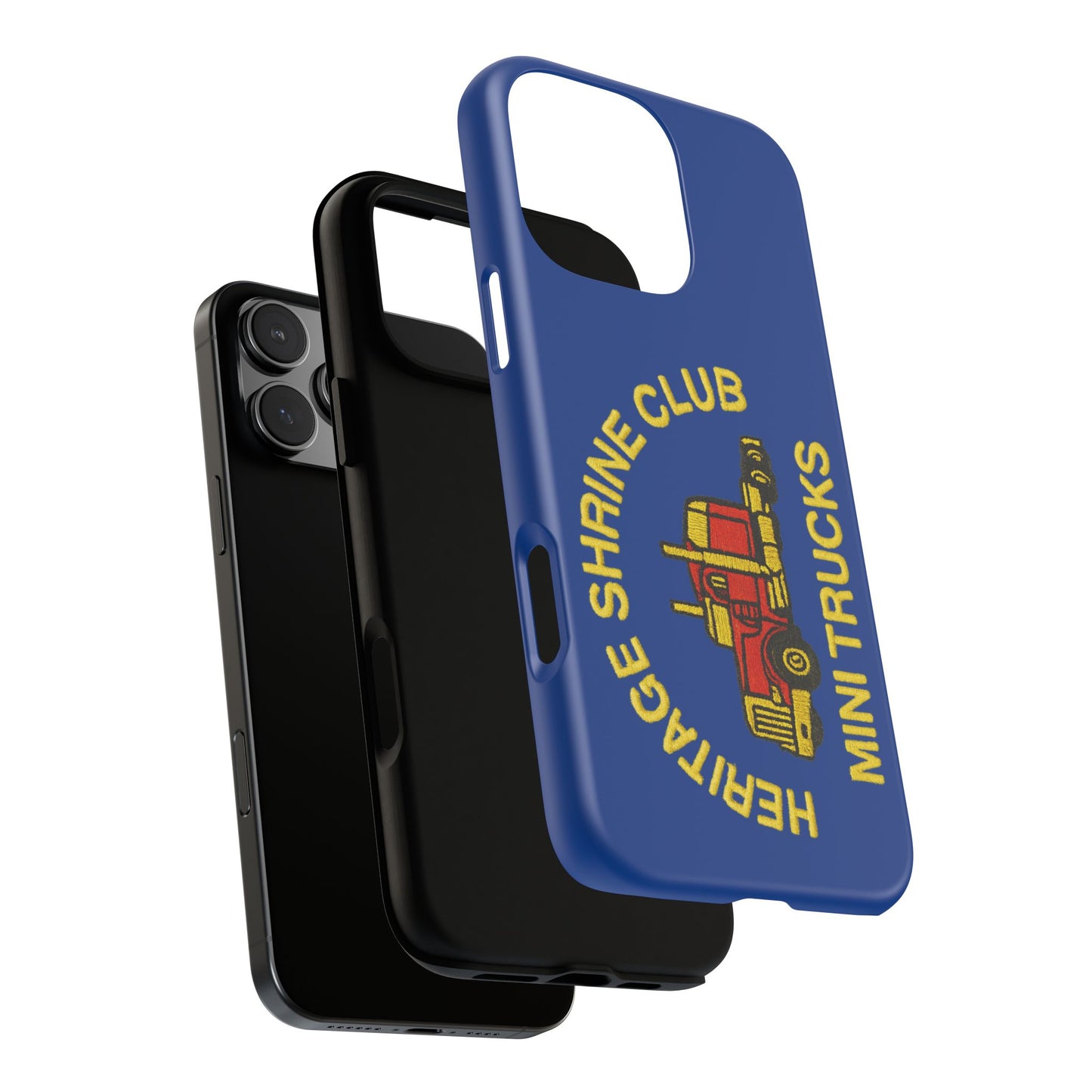 Heritage Shrine Club Mini Trucks Phone Case, Tough Phone Cover, Heritage Shrine Club Gift, Retro Truck Accessories, Car Enthusiast Case