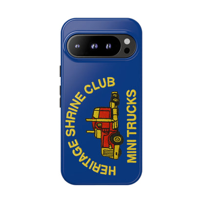 Heritage Shrine Club Mini Trucks Phone Case, Tough Phone Cover, Heritage Shrine Club Gift, Retro Truck Accessories, Car Enthusiast Case