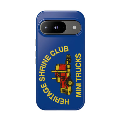 Heritage Shrine Club Mini Trucks Phone Case, Tough Phone Cover, Heritage Shrine Club Gift, Retro Truck Accessories, Car Enthusiast Case