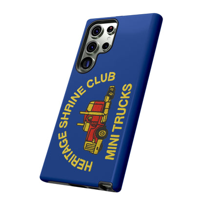 Heritage Shrine Club Mini Trucks Phone Case, Tough Phone Cover, Heritage Shrine Club Gift, Retro Truck Accessories, Car Enthusiast Case