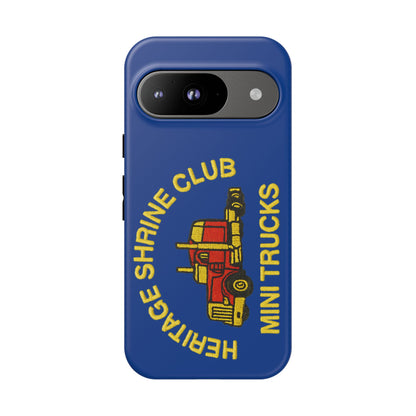 Heritage Shrine Club Mini Trucks Phone Case, Tough Phone Cover, Heritage Shrine Club Gift, Retro Truck Accessories, Car Enthusiast Case