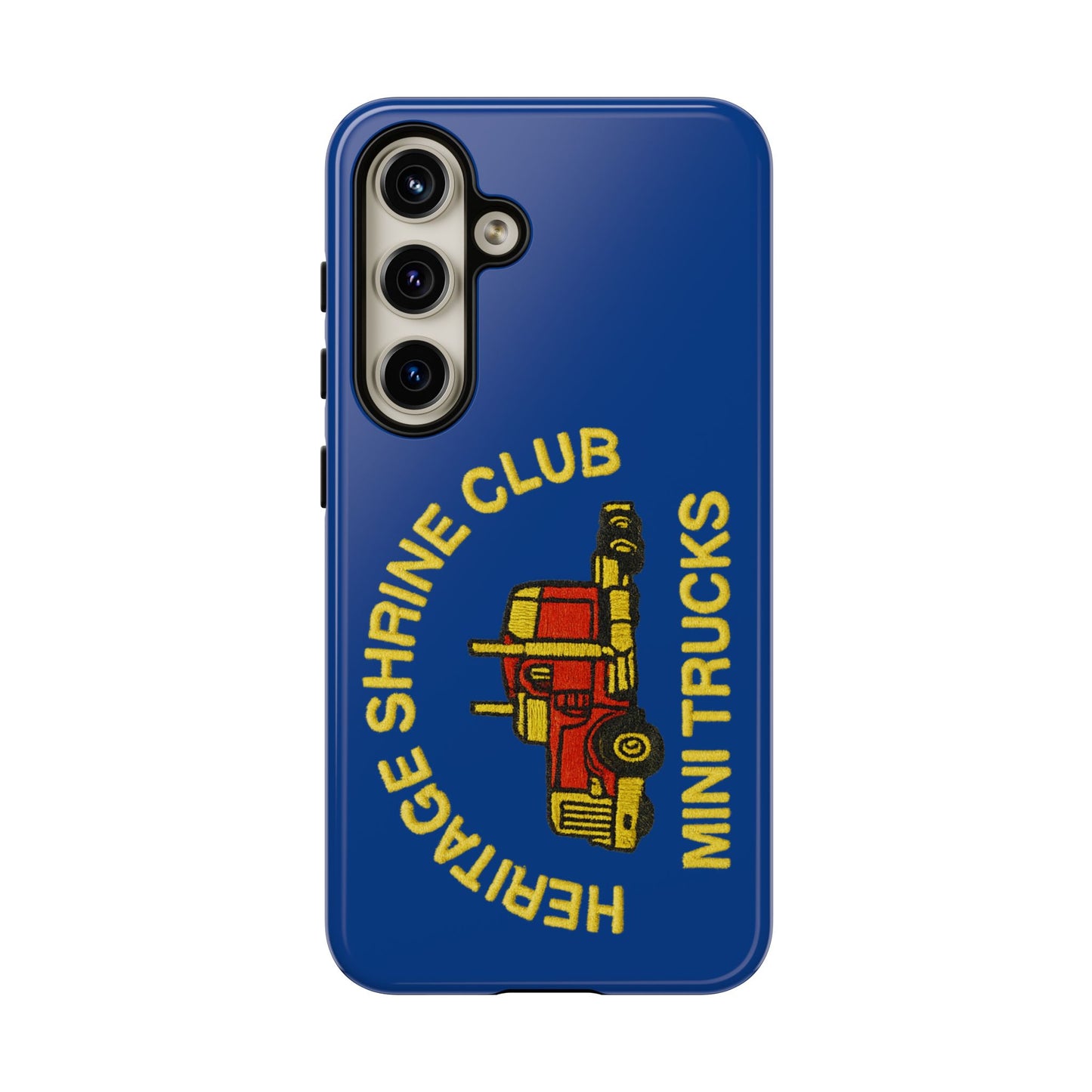 Heritage Shrine Club Mini Trucks Phone Case, Tough Phone Cover, Heritage Shrine Club Gift, Retro Truck Accessories, Car Enthusiast Case