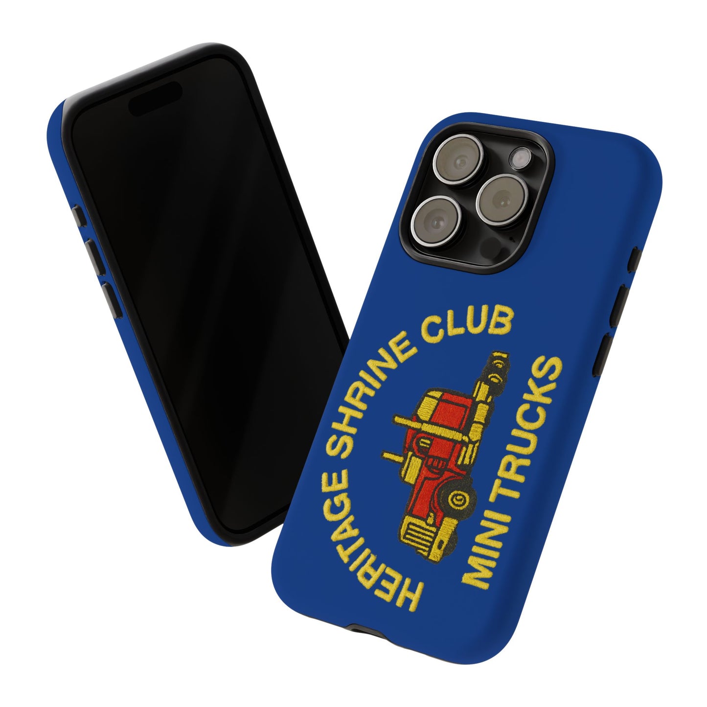Heritage Shrine Club Mini Trucks Phone Case, Tough Phone Cover, Heritage Shrine Club Gift, Retro Truck Accessories, Car Enthusiast Case