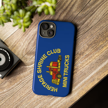 Heritage Shrine Club Mini Trucks Phone Case, Tough Phone Cover, Heritage Shrine Club Gift, Retro Truck Accessories, Car Enthusiast Case