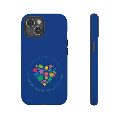 Heart Center Academy Tough Cases: Inspiring Minds Phone Case, Teacher Gift, School Supplies, Everyday Use, Back to School, Unique Phone Accessories