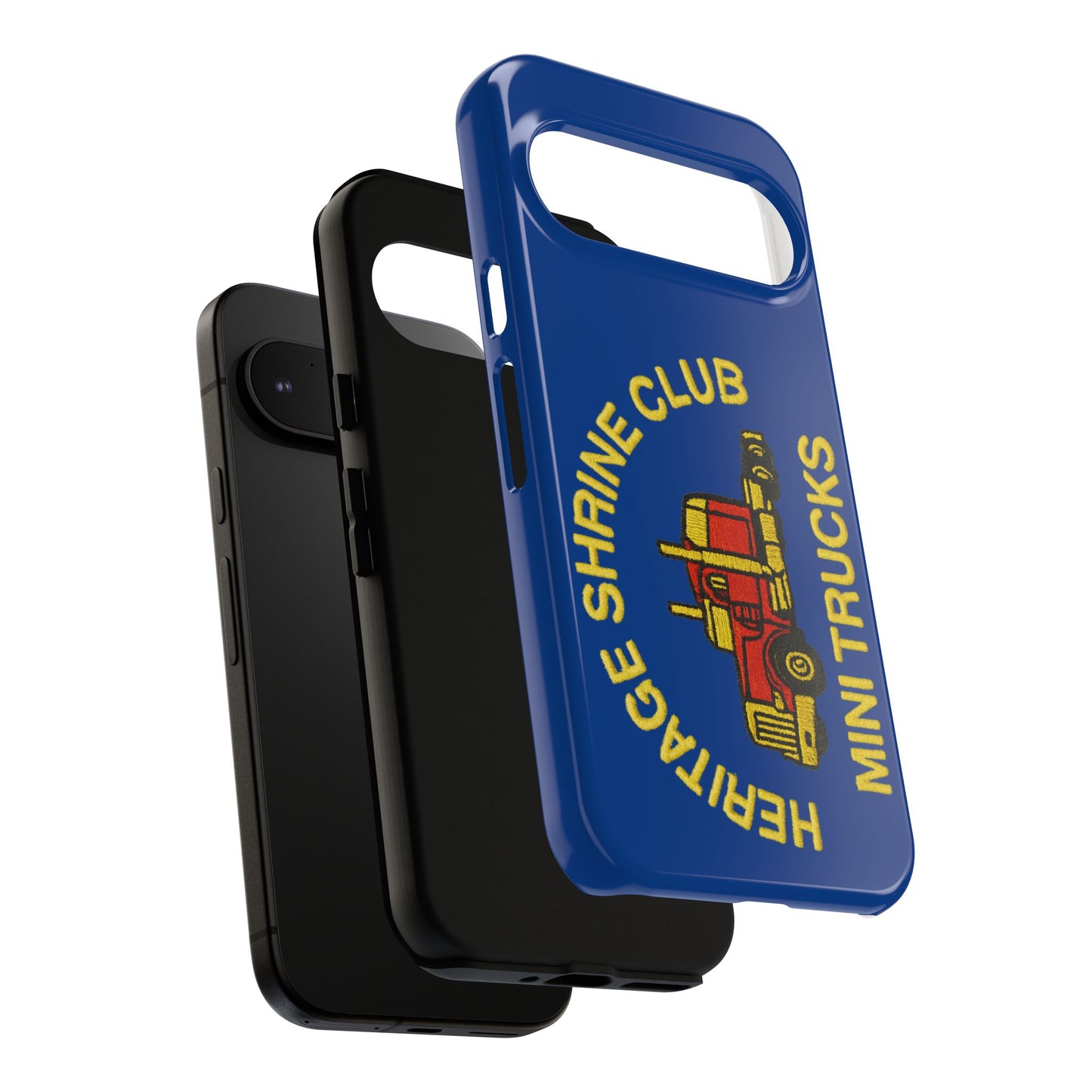 Heritage Shrine Club Mini Trucks Phone Case, Tough Phone Cover, Heritage Shrine Club Gift, Retro Truck Accessories, Car Enthusiast Case