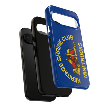 Heritage Shrine Club Mini Trucks Phone Case, Tough Phone Cover, Heritage Shrine Club Gift, Retro Truck Accessories, Car Enthusiast Case
