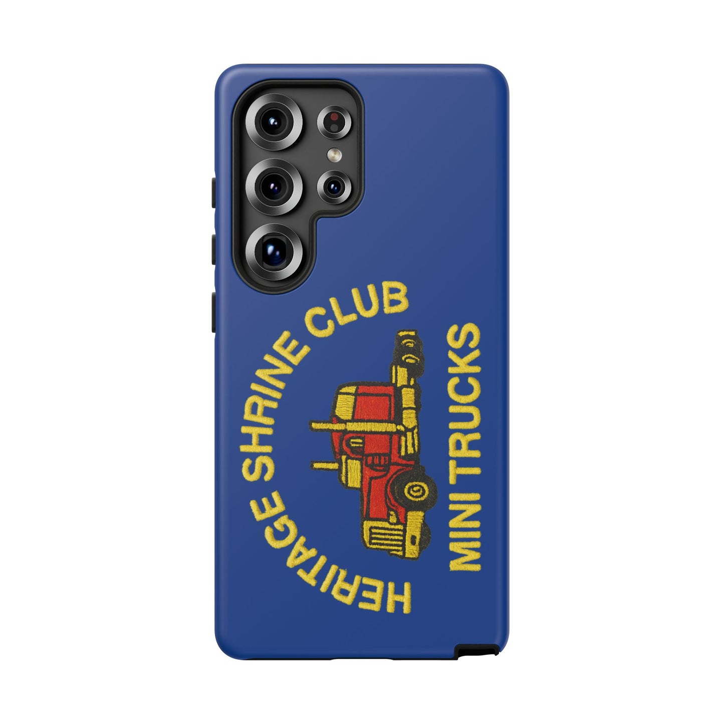 Heritage Shrine Club Mini Trucks Phone Case, Tough Phone Cover, Heritage Shrine Club Gift, Retro Truck Accessories, Car Enthusiast Case