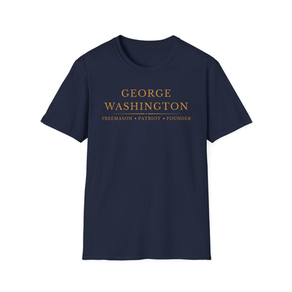 George Washington Freemason Shirt – Patriot • Founder • Freemason