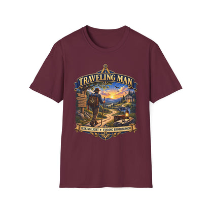 Traveling Man – Masonic T-Shirt