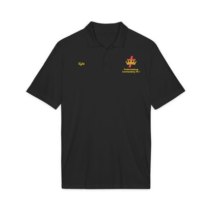 Personalized Knights Templar Polo – Cross & Crown Commandery Polo