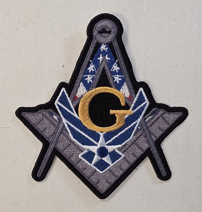 Military Square & Compasses Patches – Choose Your Branch