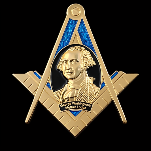 George Washington Lodge Coin – Fredericksburg Lodge No. 4 (Est. 1752)