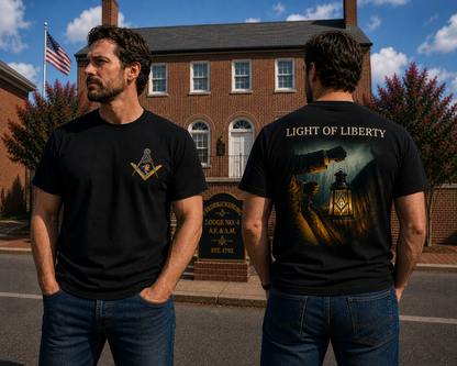 Light of Liberty Masonic Shirt – Brothers in Masonry Dramatic Series