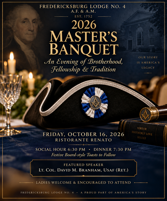 Master's Banquet – 2026 Festive Board Ticket