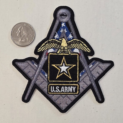 Military Square & Compasses Patches – Choose Your Branch