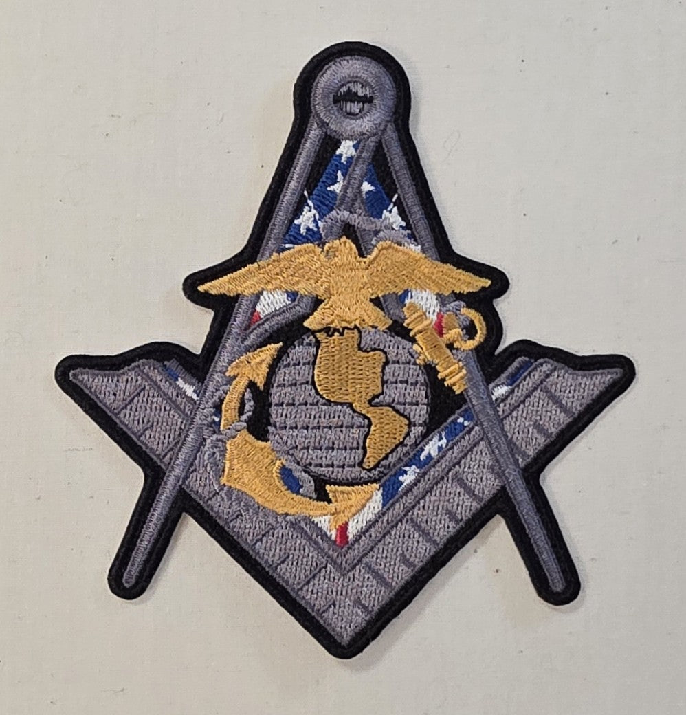 Military Square & Compasses Patches – Choose Your Branch