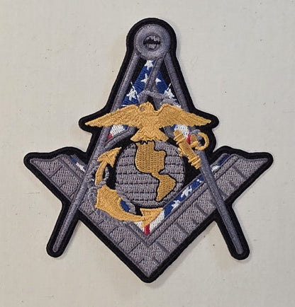 Military Square & Compasses Patches – Choose Your Branch