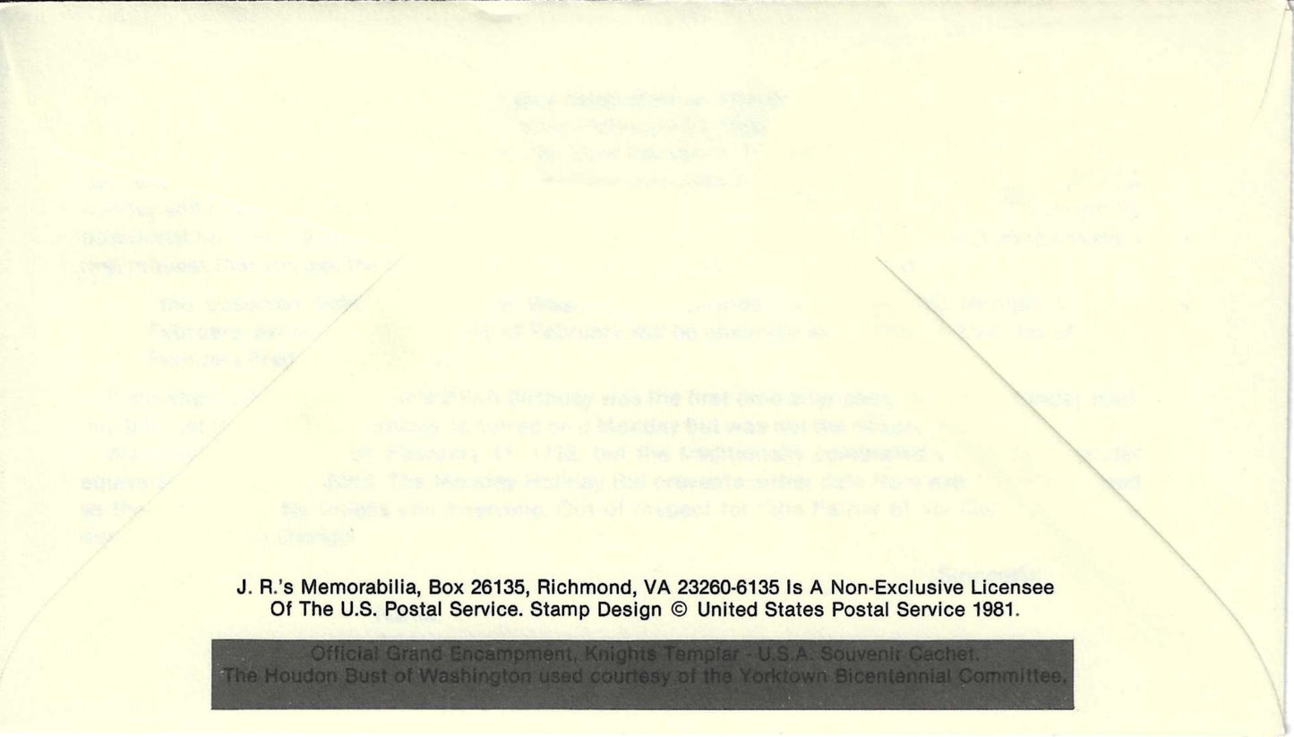 1983 Reformation Hymn First Day Cover – Martin Luther – Washington, DC