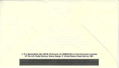 1983 Reformation Hymn First Day Cover – Martin Luther – Washington, DC